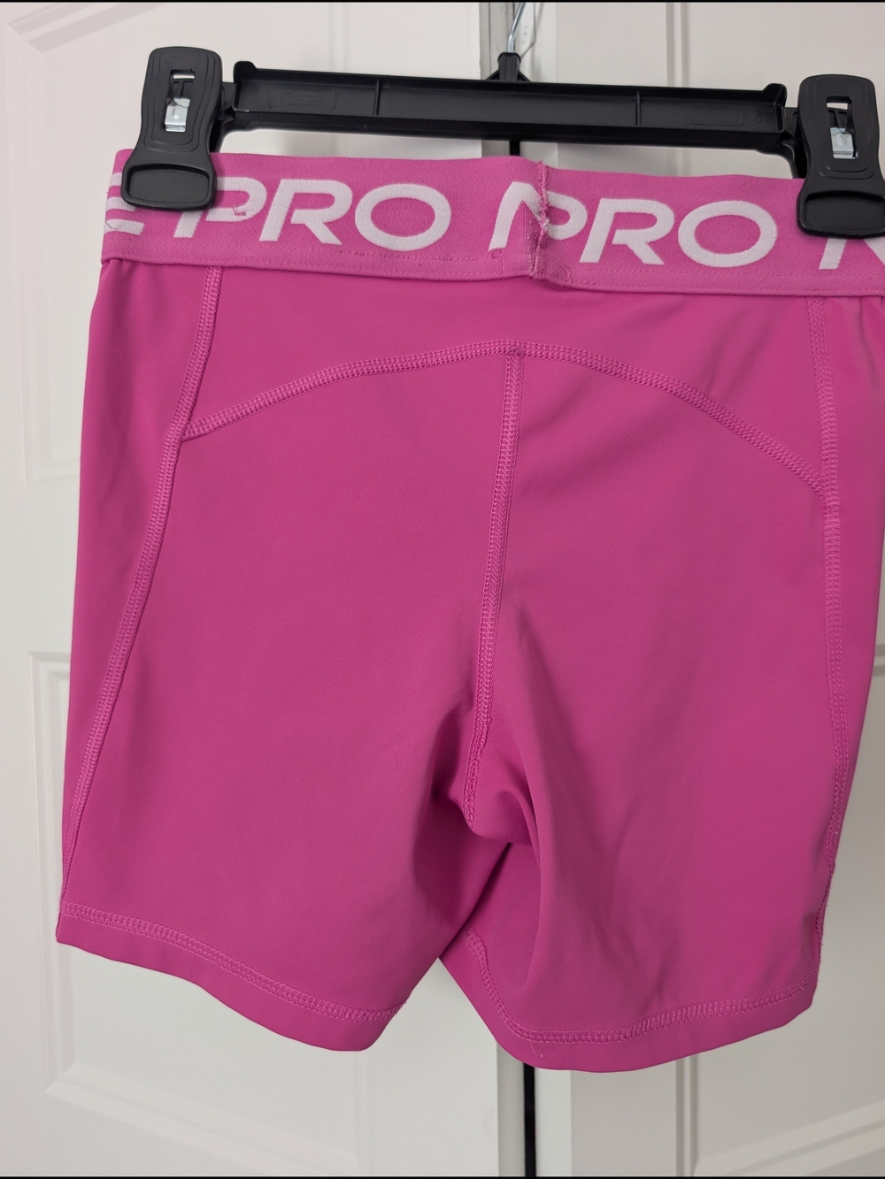 Nike Women's Pink & Light Blue Active Shorts - 2-Pack Small - Picture 6 of 12